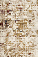 3' X 5' Natural Abstract Area Rug - Homeroots - Flyclothing LLC