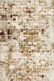 5' X 8' Natural Abstract Area Rug - Homeroots