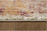 8' Runner Rust Oriental Runner Rug - Homeroots - Flyclothing LLC