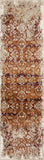 8' Runner Rust Oriental Runner Rug - Homeroots - Flyclothing LLC