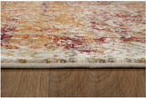 8' X 11' Rust Oriental Area Rug - Homeroots