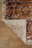 8' X 11' Rust Oriental Area Rug - Homeroots - Flyclothing LLC