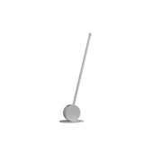 23" White Metal Leaning Stick LED Table Lamp - Homeroots