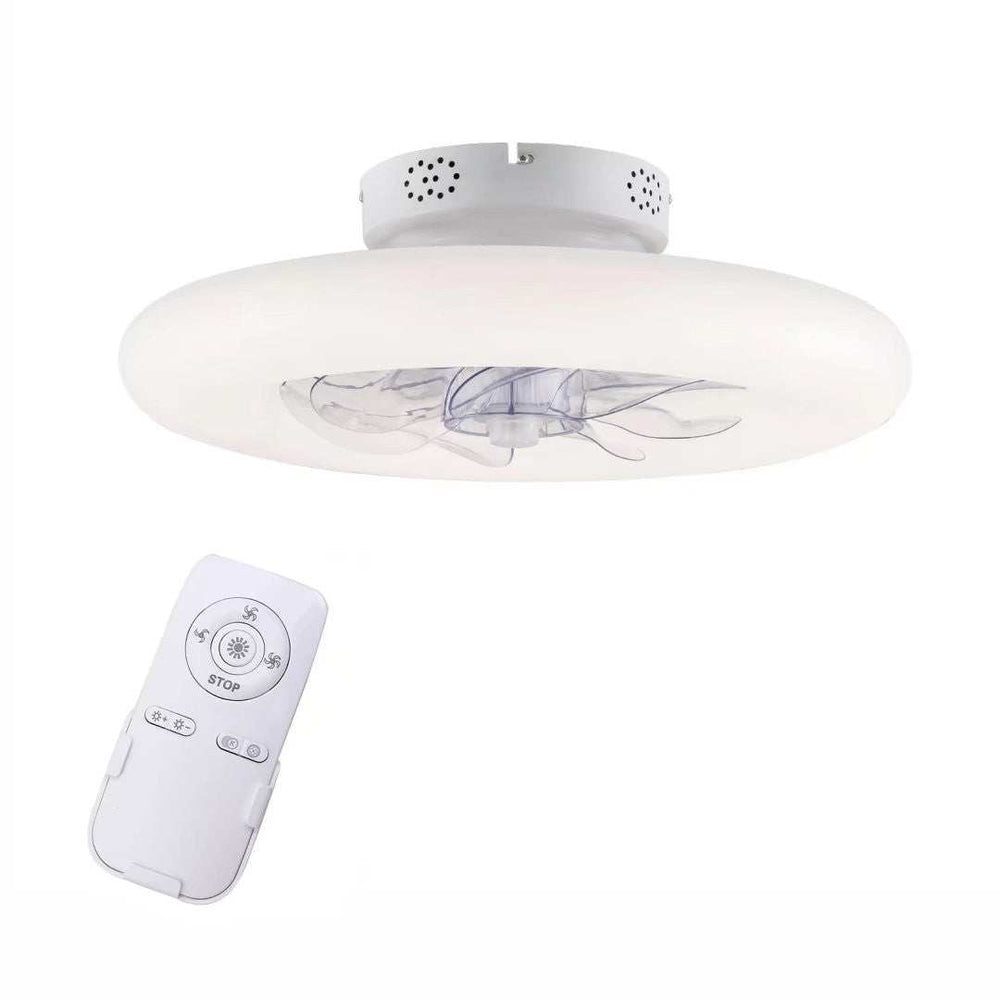 Minimalist Ceiling Fan and Light - Homeroots - Flyclothing LLC