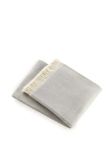 Soft Light Gray Links Pattern Throw Blanket - Homeroots - Flyclothing LLC