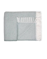 Soft Sage Links Pattern Throw Blanket - Homeroots - Flyclothing LLC