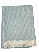 Soft Sky Blue Links Pattern Throw Blanket - Homeroots - Flyclothing LLC