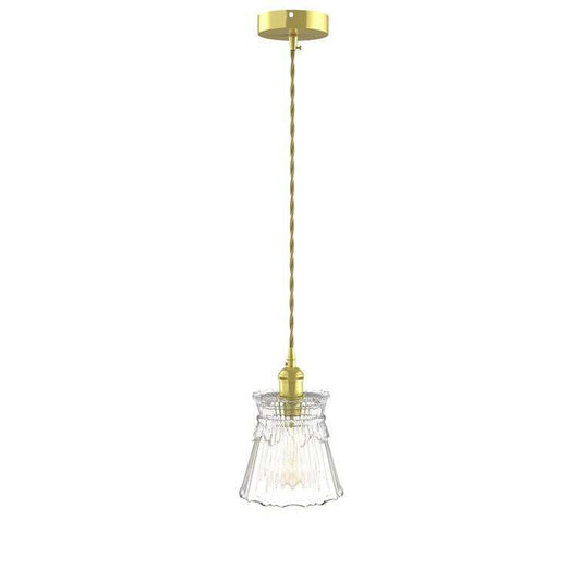 Kitchen Island Cylinder Glass Edison Bulb Dimmable Ceiling Light With Clear Shades - Homeroots - Flyclothing LLC