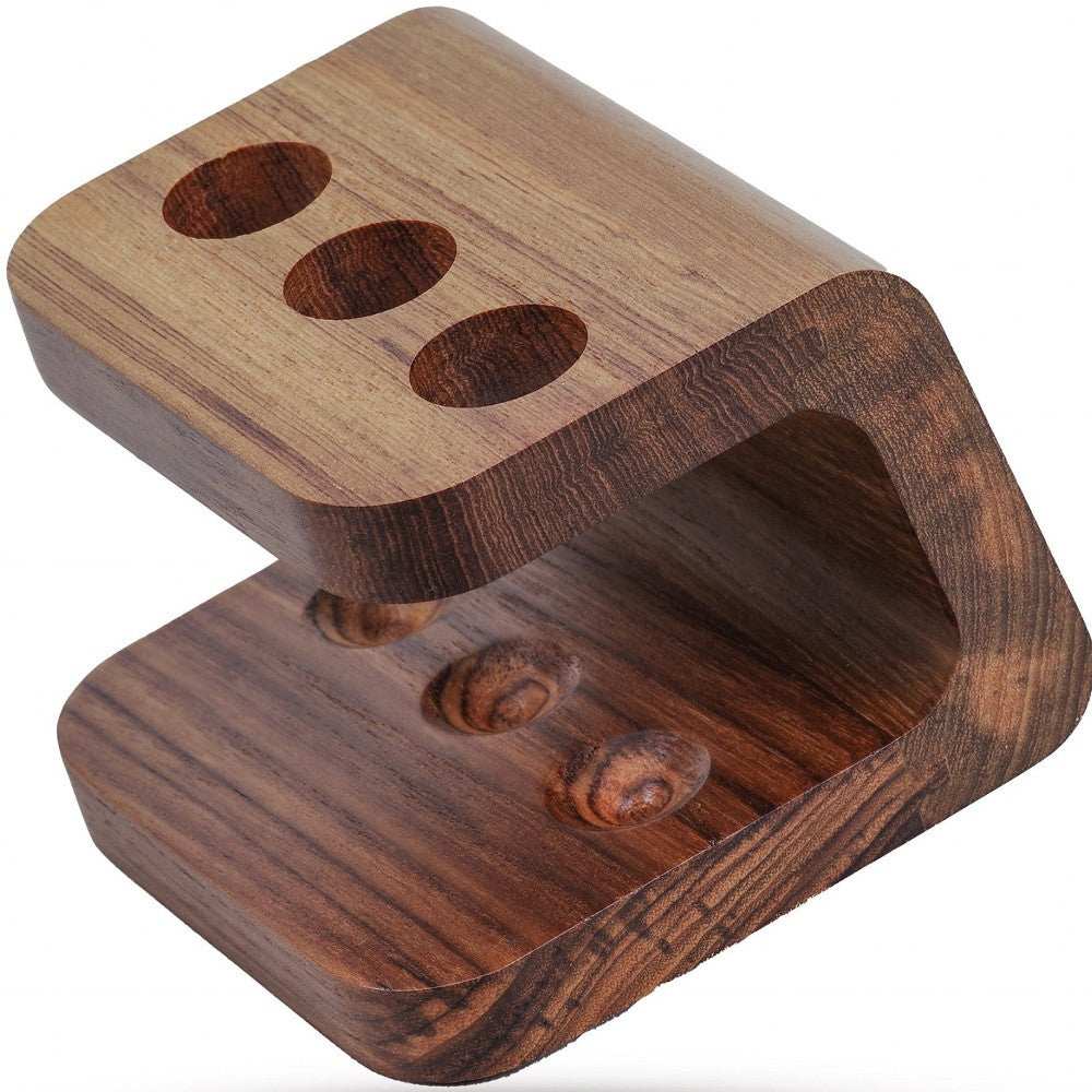 Designer Genuine Teak Toothbrush Holder - Homeroots - Flyclothing LLC