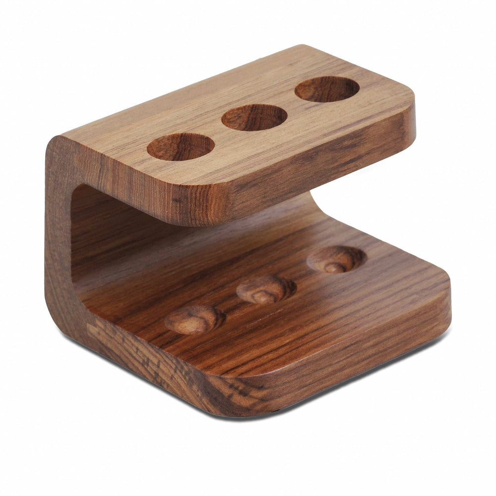 Designer Genuine Teak Toothbrush Holder - Homeroots - Flyclothing LLC