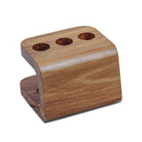 Designer Genuine Teak Toothbrush Holder - Homeroots