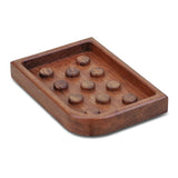 Designer Genuine Teak Soap Dish - Homeroots