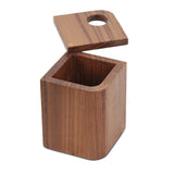 Designer Genuine Teak Cotton Box - Homeroots