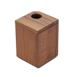 Designer Genuine Teak Cotton Box - Homeroots