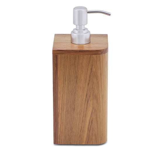Designer Genuine Teak Soap Dispenser - Homeroots - Flyclothing LLC