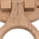 Traditional Solid Teak Heavy Duty Towel Ring - Homeroots - Flyclothing LLC