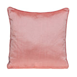 18" Taupe and Purple Cotton Throw Pillow With Embroidery - Homeroots - Flyclothing LLC