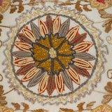 14" X 20" Beige Cotton Throw Pillow With Embroidery - Homeroots - Flyclothing LLC