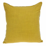 20" White and Black Cotton Throw Pillow - Homeroots - Flyclothing LLC