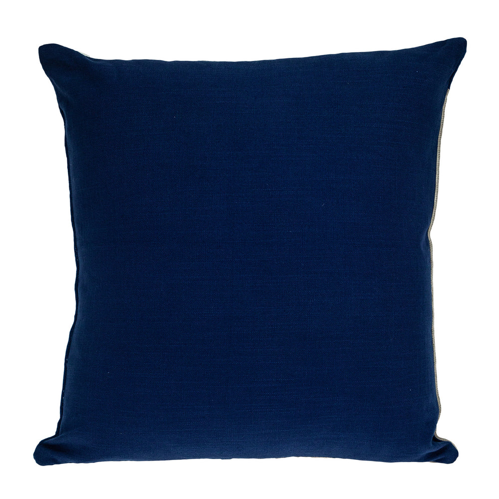 20" Gray and Black Cotton Throw Pillow - Homeroots - Flyclothing LLC