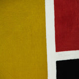 20" Mustard Yellow and Black Cotton Throw Pillow - Homeroots - Flyclothing LLC