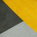 20" Mustard Yellow and Black Cotton Throw Pillow - Homeroots - Flyclothing LLC