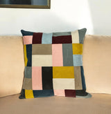 20" Mustard Yellow and Black Cotton Throw Pillow - Homeroots - Flyclothing LLC