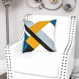 20" Brown and Black Cotton Throw Pillow - Homeroots - Flyclothing LLC