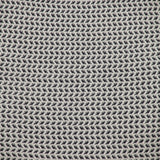 20" x 20" Black and Beige Woven Square Accent Throw Pillow - Homeroots - Flyclothing LLC