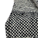 Boho Beige and Black Handloom Weave Throw with Decorative Tassels - Homeroots - Flyclothing LLC