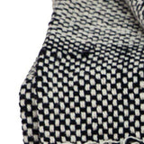 Boho Beige and Black Handloom Weave Throw with Decorative Tassels - Homeroots - Flyclothing LLC