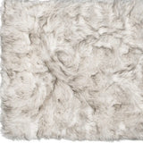 3' X 5' Chocolate Faux Fur Ombre Non Skid Area Rug - Homeroots - Flyclothing LLC