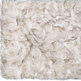 3' X 5' Chocolate Faux Fur Ombre Non Skid Area Rug - Homeroots