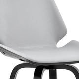 26" Gray And Black Iron Swivel Counter Height Bar Chair - Homeroots - Flyclothing LLC