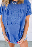 MOTHERHOOD Letter Graphic T-Shirt - Trendsi