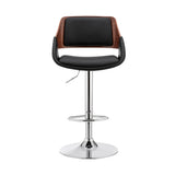 25" Black And Silver Iron Swivel Low Back Adjustable Height Bar Chair - Homeroots - Flyclothing LLC