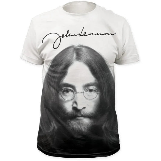 John Lennon Signature T-Shirt - John Lennon - Flyclothing LLC