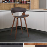 27" Iron Low Back Counter Height Bar Chair - Homeroots - Flyclothing LLC