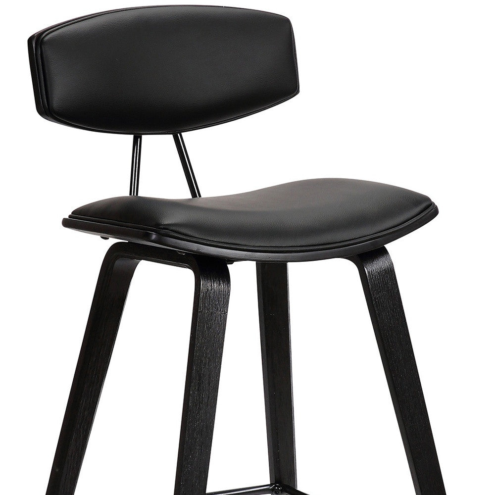 29" Iron Low Back Bar Height Bar Chair - Homeroots - Flyclothing LLC