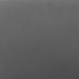 26" Gray And Silver Faux Leather And Iron Swivel Low Back Counter Height Bar Chair - Homeroots - Flyclothing LLC