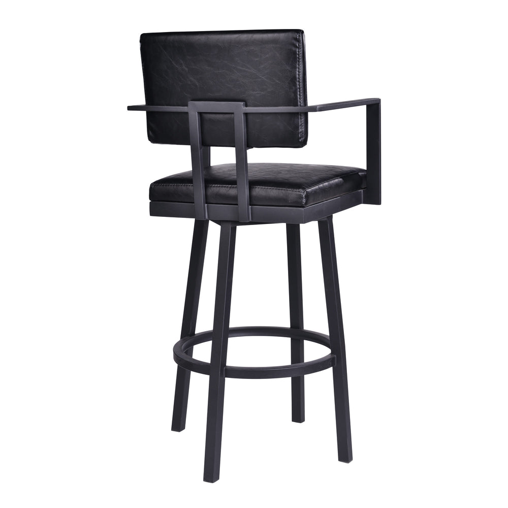 26" Iron Swivel Counter Height Bar Chair - Homeroots - Flyclothing LLC