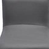 21" Gray And Silver Iron Swivel Backless Adjustable Height Bar Chair - Homeroots - Flyclothing LLC