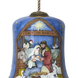 Holy Family Bethlehem Hand Painted Mouth Blown Glass Ornament - Homeroots - Flyclothing LLC
