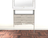 33" Light Grey Manufactured Wood Four Drawer Dresser - Homeroots - Flyclothing LLC