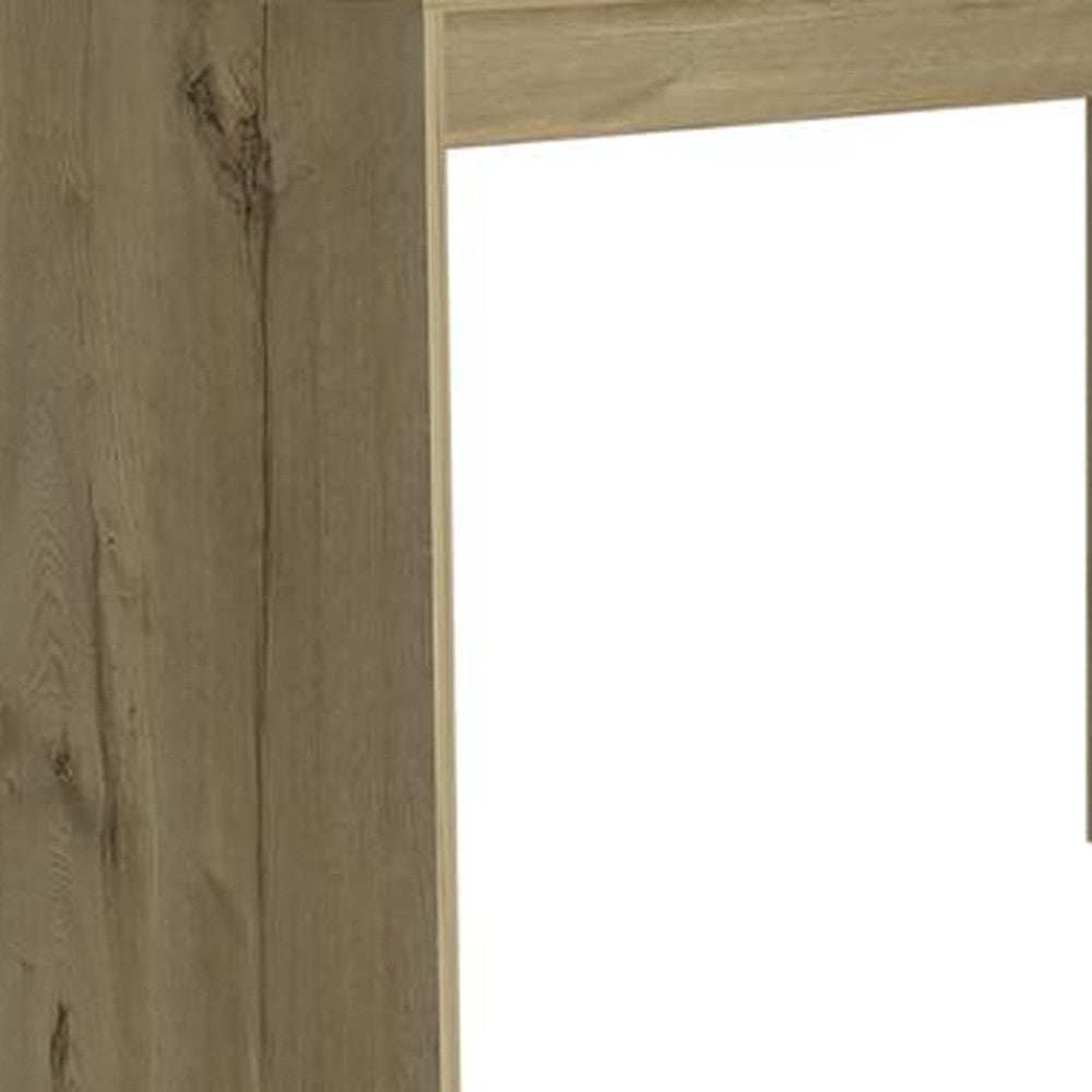 Sleek Light Oak L Shape Office Desk - Homeroots - Flyclothing LLC