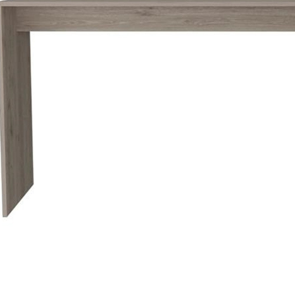 60" Light Gray L Shape Computer Desk - Homeroots - Flyclothing LLC