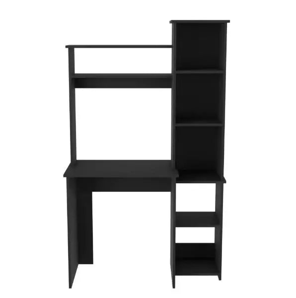 40" Black Computer Desk - Homeroots - Flyclothing LLC