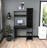 40" Black Computer Desk - Homeroots