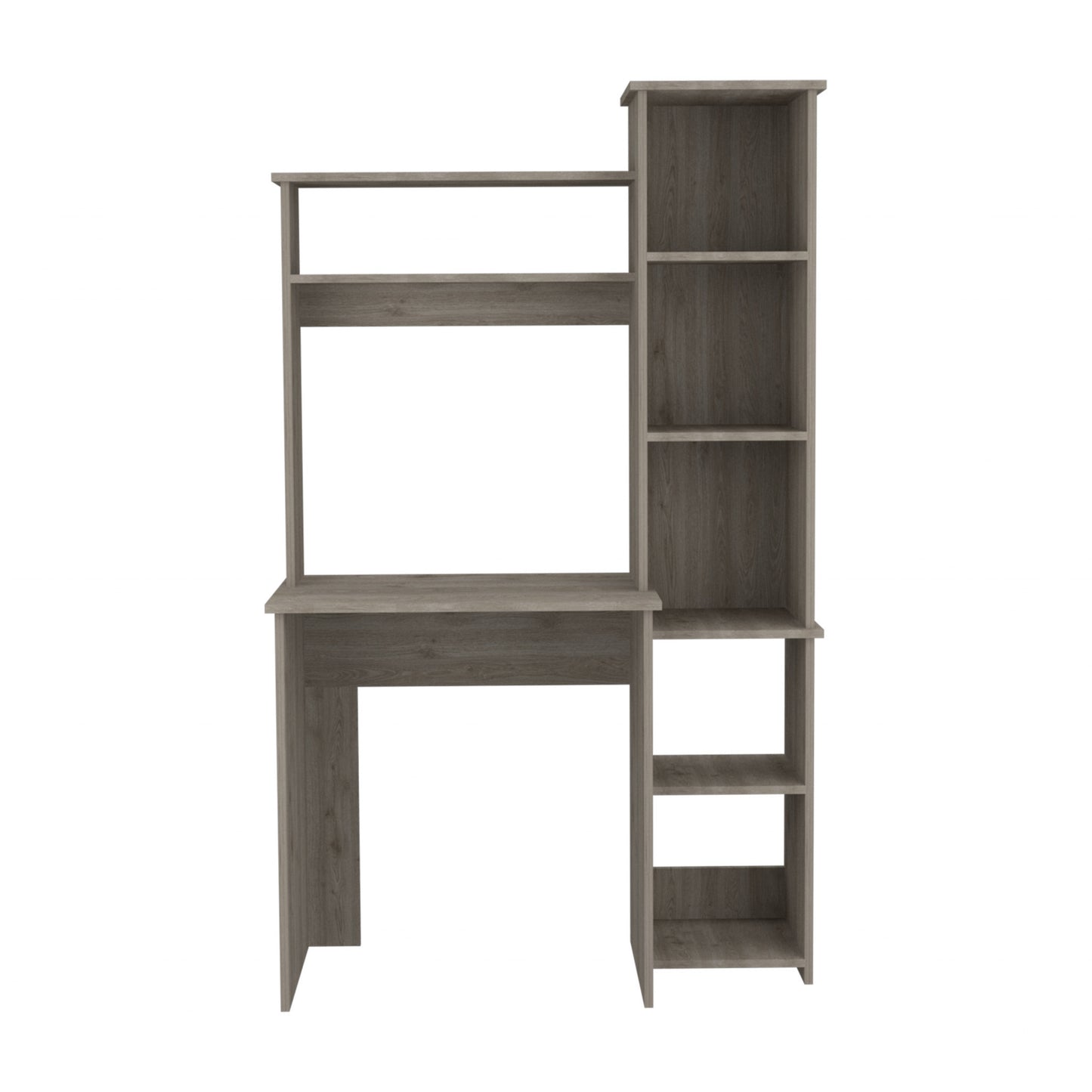 40" Light Gray Computer Desk - Homeroots - Flyclothing LLC
