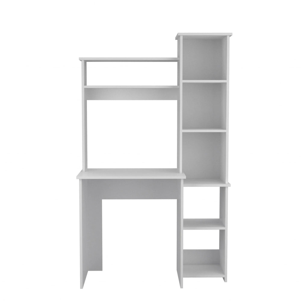 40" White Computer Desk - Homeroots